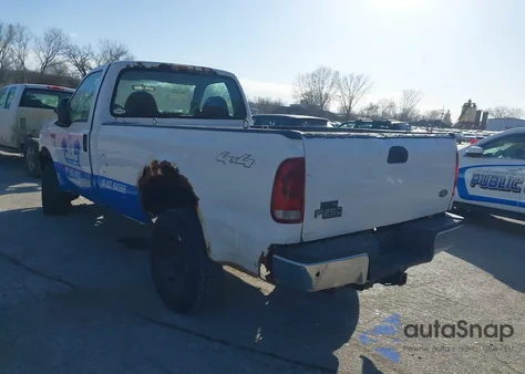 2007 Ford F-250 Xl/Xlt из США, поврежденный, VIN 1FTNF21547EB13084